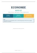 Economie onder de knie &ndash; De complete HAVO-samenvatting 2026&sol;2027