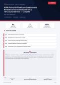  AORN Periop 101 Final Exam Perioperative Nursing 2026&sol;2027 &ndash; Questions and Answers &vert; 100&percnt; Verified &vert; Detailed Rationales &ndash; Pass Guaranteed &ndash; A&plus; Graded 