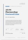 ATI PN PHARMACOLOGY PROCTORED ACTUAL EXAM 2026&sol;2027 &vert; 60 Questions with Verified Rationales &vert; NCLEX-PN Aligned &vert; Pass Guaranteed - A&plus; Graded&NewLine;&NewLine;