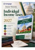 Test Bank for South-Western Federal Taxation 2027&colon; Individual Income Taxes&comma; 50th Edition &vert; 600 MCQs &plus; Detailed Rationales&comma; High-Yield Rules & Visuals &vert; All 20 Chapters &vert; ACCT 3453 &vert; ISBN 9798214058085