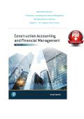 Construction Accounting and Financial Management&comma; 4th Edition Solution Manual by Steven J&period; Peterson&comma; Verified Chapters 1 - 18&comma; Complete Newest Version
