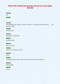 BUNDLED&semi;&semi;&semi;BICSI Verified Exam Questions and Answers Latest update 2026&sol;2027