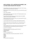 NUR 521 MODULE 1 TEST 1 QUESTIONS AND ANSWERS &vert; NUR 521 STUDY GUIDE & PRACTICE TEST 2026&sol;2027