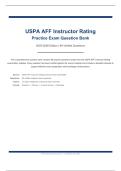 USPA AFF Instructor Rating Question Bank 2026&sol;2027