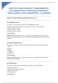C268 TEST BANK 2026&sol;2027 &vert; SPREADSHEETS &vert; 200 VERIFIED Q&A &vert; DETAILED RATIONALES &vert; NGN-ALIGNED &vert; PASS GUARANTEED &ndash; A&plus; GRADED