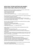 &NewLine;NSG239 EXAM 1 REVIEW QUESTIONS AND ANSWERS &vert; NSG239 STUDY GUIDE & PRACTICE TEST 2026&sol;2027&NewLine;