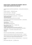 NURS 239 EXAM 1 QUESTIONS AND ANSWERS &vert; NURS 239 STUDY GUIDE & PRACTICE TEST 2026&sol;2027&NewLine;&NewLine;