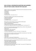 NSG 239 EXAM 4 REMEDIATION QUESTIONS AND ANSWERS &vert; NSG 239 STUDY GUIDE & PRACTICE TEST 2026&sol;2027