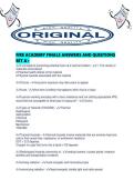 FIRE ACADEMY FINALS ANSWERS AND QUESTIONS SET A&period;pdf