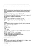 ATI QUIZ HEART FAILURE THEORY QUESTIONS WITH VERIFIED ANSWERS
