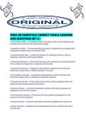 IPMA HR ESSENTIALS CORRECT FINALS ANSWERS AND QUESTIONS SET A&period;pdf