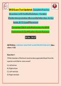 EKG Exam Test Updated&colon; Q&A with Rationales &vert; Cardiac Anatomy&comma; 12-Lead Placement&comma; Rhythm Interpretation & Myocardial Infarction Patterns &vert; 2026&sol;2027 UPDATED&NewLine;