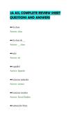 2A ASL COMPLETE REVIEW SHEET&NewLine;QUESTIONS AND ANSWERS
