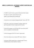 AMMO 51 COURSE MV DL 100 PERCENT CORRECT QUESTIONS AND&NewLine;ANSWERS