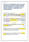 FDNY Certificate of Fitness G-71 Exam Prep &lpar;Latest 2026&rpar; &vert; 80 Verified Q&As & Detailed Rationales