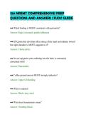 150 NREMT COMPREHENSIVE PREP&NewLine;QUESTIONS AND ANSWERS STUDY GUIDE