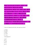 HESI A2 Math Practice Questions&colon; 100&plus; Solved Problems with Answers for Nursing Entrance Exam Success &lpar;2026-2027 Edition&rpar;