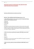 NEW MEXICO &lpar;NM&rpar; GS-24 STRUCTURAL STEEL ERECTION EXAM &NewLine;QUESTIONS AND DETAILED ANSWERS