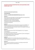 SC&rpar; SOUTH CAROLINA SWIMMING POOL EXAM QUESTIONS LATEST &NewLine;VERSION 2026 - 2027 