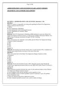 ADMINISTRATION AND LICENSING EXAM LATEST VERSION &NewLine;QUESTIONS AND ANSWERS 2026 EDITION 