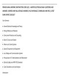 PENNSYLVANIA UNIFORM CONSTRUCTION CODE &lpar;UCC&rpar; &ndash; MASTER ELECTRICIAN EXAM&ndash; QUESTIONS AND&NewLine;ANSWERS &vert; VERIFIED AND WELL DETAILED ANSWERS &vert; PLUS RATIONALES &vert; DOWNLOAD AND PASS &vert; LATEST&NewLine;EXAM UPDATE 2026&sol;2027