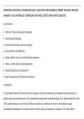 SPRINGFIELD ELECTRICAL CONTRACTOR EXAM&ndash; QUESTIONS AND ANSWERS &vert; VERIFIED AND WELL DETAILED&NewLine;ANSWERS &vert; PLUS RATIONALES &vert; DOWNLOAD AND PASS &vert; LATEST EXAM UPDATE 2026&sol;2027