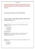 ANATOMY & PHYSIOLOGY&colon; THE UNITY OF FORM AND FUNCTION&comma; 10TH &NewLine;EDITION BY KENNETH S&period; SALADIN EXAM QUESTIONS LATEST EDITION &NewLine;2026 -2027 