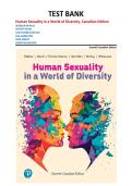 Human Sexuality in a World of Diversity Canadian Edition 6th & 7th Edition Rathus &mdash; Test Bank Exam Elaborations Package