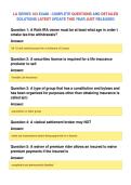LA SERIES 103 EXAM - COMPLETE QUESTIONS AND DETAILED&NewLine;SOLUTIONS LATEST UPDATE THIS YEAR JUST RELEASED