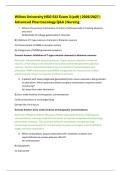 NSG 533 Exam 3 &ndash; Wilkes Advanced Pharmacology &lpar;2026&sol;2027&rpar; Q&A &lpar;A&plus; Guarantee&rpar; 