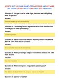 MPOETC ACT 120 EXAM - COMPLETE QUESTIONS AND DETAILED&NewLine;SOLUTIONS LATEST UPDATE THIS YEAR JUST RELEASED