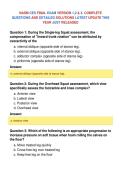 NASM CES FINAL EXAM VERSION 1&comma;2 & 3- COMPLETE&NewLine;QUESTIONS AND DETAILED SOLUTIONS LATEST UPDATE THIS&NewLine;YEAR JUST RELEASED