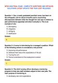 NFDN 2008 FINAL EXAM - COMPLETE QUESTIONS AND DETAILED&NewLine;SOLUTIONS LATEST UPDATE THIS YEAR JUST RELEASED