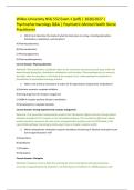 NSG 552 Exam 1 &ndash; Wilkes Psychopharmacology &lpar;2026&sol;2027&rpar; Q&A &lpar;A&plus; Guarantee&rpar;