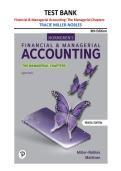 Test Bank Financial & Managerial Accounting Managerial Chapters 8th Edition Miller-Nobles