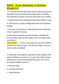 EDAC - Exam Questions & Answers &lpar;Grade A&plus;&rpar;&period;docx&NewLine;&NewLine;
