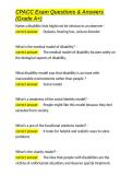 CPACC Exam Questions & Answers &lpar;Grade A&plus;&rpar;&period;docx&NewLine;&NewLine;