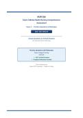 NUR 256&NewLine;Exam 2 Mental Health Nursing Comprehensive&NewLine;Assessment&NewLine;Exam 2 &bull; Practice Questions & Rationales&NewLine;2026 &sol; 2027 UPDATE&NewLine;Actual Questions & Verified Answers&NewLine;with Detailed Clinical Rationales