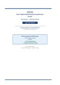 NUR 256&NewLine;Exam 3 Mental Health Nursing Comprehensive&NewLine;Review&NewLine;Exam Review &bull; High-Yield Practice&NewLine;2026 &sol; 2027 UPDATE&NewLine;Actual Questions & Verified Answers&NewLine;with Detailed Clinical Rationales