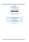 NUR 256&NewLine;Mental Health Nursing - Exam&NewLine;3 Prep &lpar;High Difficulty&rpar;&NewLine;Exam 3 &bull; Practice Questions & Rationales&NewLine;2026 &sol; 2027 UPDATE&NewLine;Actual Questions & Verified Answers&NewLine;with Detailed Clinical Rationales