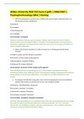 Wilkes NSG 552 Exam 2 Psychopharmacology &lpar;2026&sol;2027&rpar; Questions & Answers &vert; Guarantee Pass
