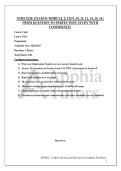 NURS 5220&colon; EXAM &num;1 MODULE 2&colon; CH 9&comma; 10&comma; 11&comma; 12&comma; 14&comma; 15&comma; 16 &vert; FROM QUESTION TO PERFECTION&vert; STUDY WITH CONFIDENCE&excl;