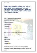 CSMLS Medical Laboratory Science National Certification Exam Master Guide &lpar;Latest 2026&rpar; &vert; 390 Verified Q&As & Detailed Rationales