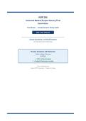 NUR 265&NewLine;Advanced Medical-Surgical Nursing Final&NewLine;Examination&NewLine;Final Exam &bull; Comprehensive Study Guide&NewLine;2026 &sol; 2027 UPDATE&NewLine;Actual Questions & Verified Answers&NewLine;with Detailed Clinical Rationales