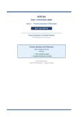 NUR 265&NewLine;Exam 1 Enrichment &lpar;2026&rpar;&NewLine;Exam 1 &bull; Practice Questions & Rationales&NewLine;2026 &sol; 2027 UPDATE&NewLine;Actual Questions & Verified Answers&NewLine;with Detailed Clinical Rationales