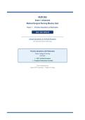 NUR 265&NewLine;Exam 1 Advanced&NewLine;Medical-Surgical Nursing Mastery Quiz&NewLine;Exam 1 &bull; Practice Questions & Rationales&NewLine;2026 &sol; 2027 UPDATE&NewLine;Actual Questions & Verified Answers&NewLine;with Detailed Clinical Rationales