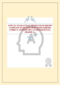 ALPP CLC EXAM ACTUAL NEWEST EXAM 2026&sol;2027 COMPLETE STUDY QUESTIONS WITH VERIFIED CORRECT ANSWERS 100&percnt; GUARANTEED PASS &vert; GRADED A&plus;