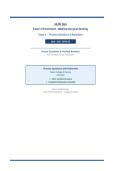 NUR 265&NewLine;Exam 2 Enrichment - Medical-Surgical Nursing&NewLine;Exam 2 &bull; Practice Questions & Rationales&NewLine;2026 &sol; 2027 UPDATE&NewLine;Actual Questions & Verified Answers&NewLine;with Detailed Clinical Rationales