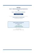 NUR 265&NewLine;Exam 3 - Medical-Surgical Nursing Comprehensive&NewLine;Quiz&NewLine;Exam 3 &bull; Practice Questions & Rationales&NewLine;2026 &sol; 2027 UPDATE&NewLine;Actual Questions & Verified Answers&NewLine;with Detailed Clinical Rationales