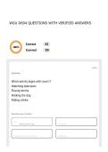 WGU D694 QUESTIONS WITH VERIFIED ANSWERS